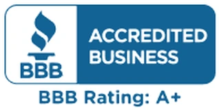 BBB Accredited Business with an A plus rating