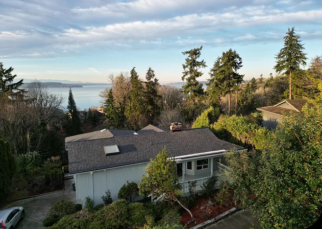 Roofing work in the Redmond, Washington area